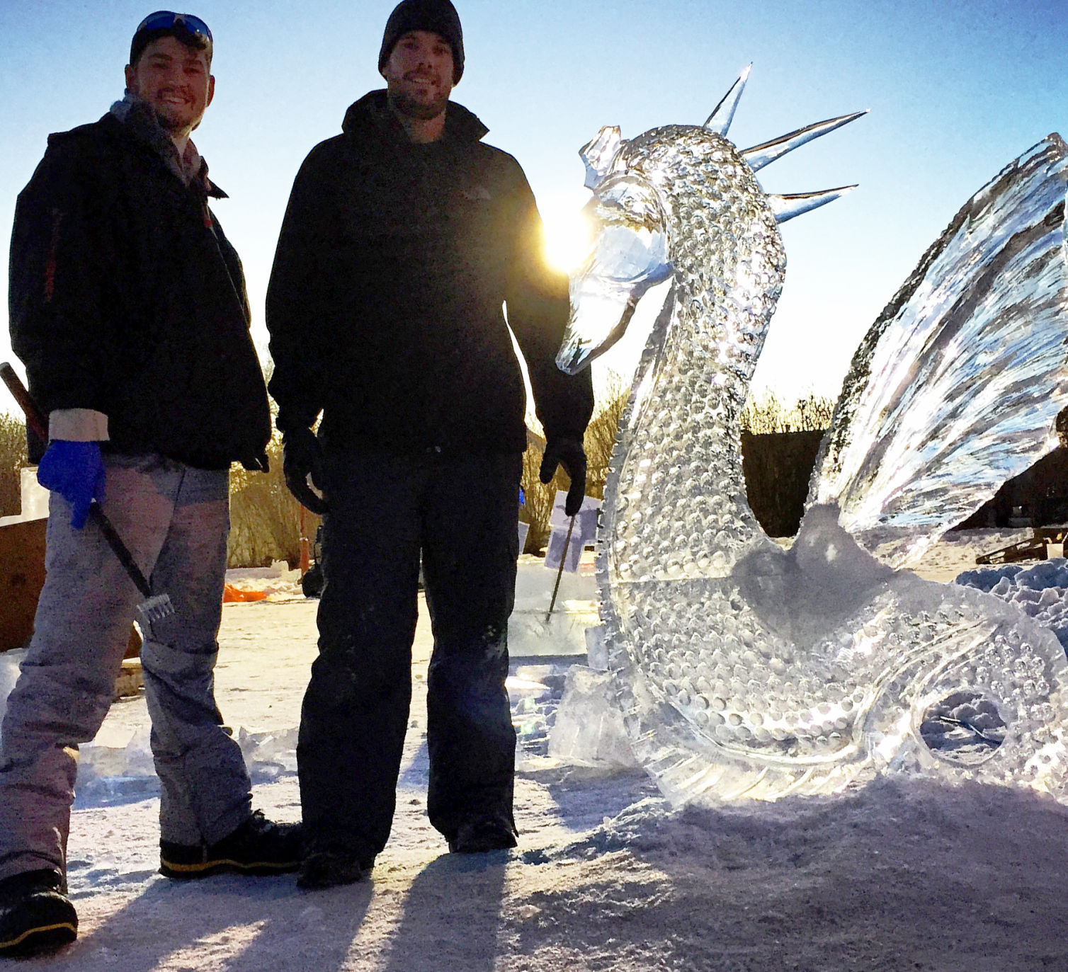 Ice Carving